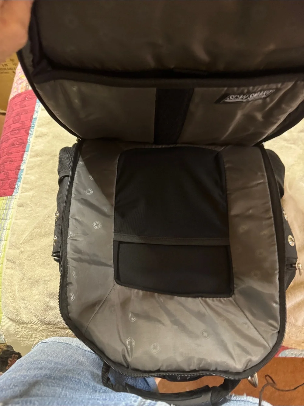 Copart black backpack